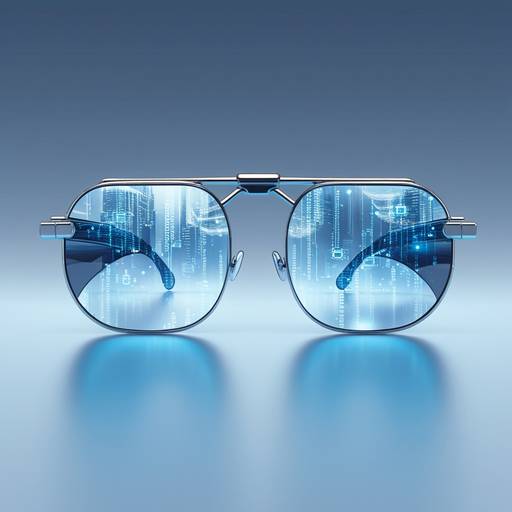 A futuristic illustration of a pair of "...