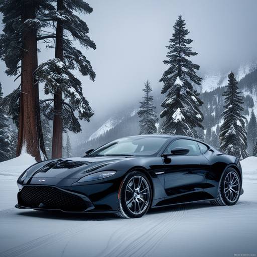 a sleek, high-performance luxury car, it...