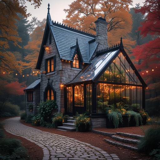 This image features a beautifully atmosp...